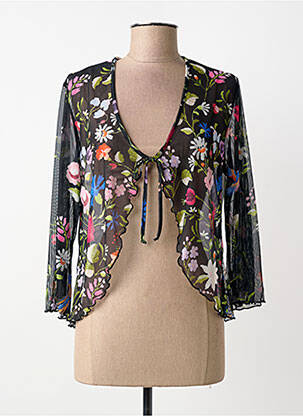 Vestă cu mâneci lungi mâneci 3/4 negru SAINT CHARLES femme