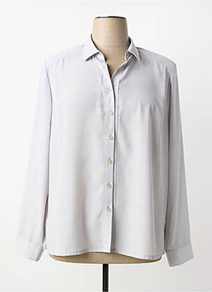 Cămașă țesătură crep mâneci lungi gri SOMMERMANN femme