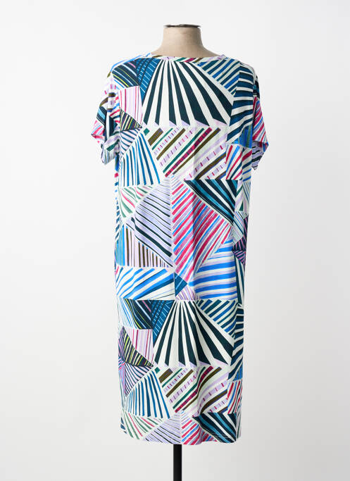 Rochie midi mâneci scurte mâneci scurte albastru JUPER femme