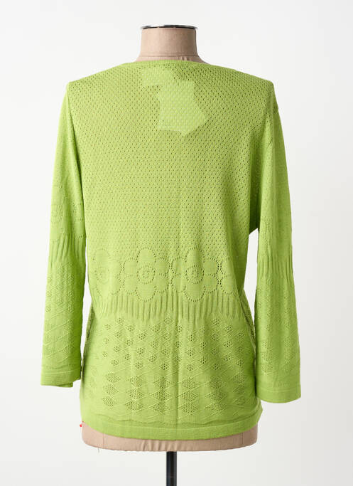 Vestă cu mâneci lungi mâneci 3/4 verde SAINT CHARLES femme