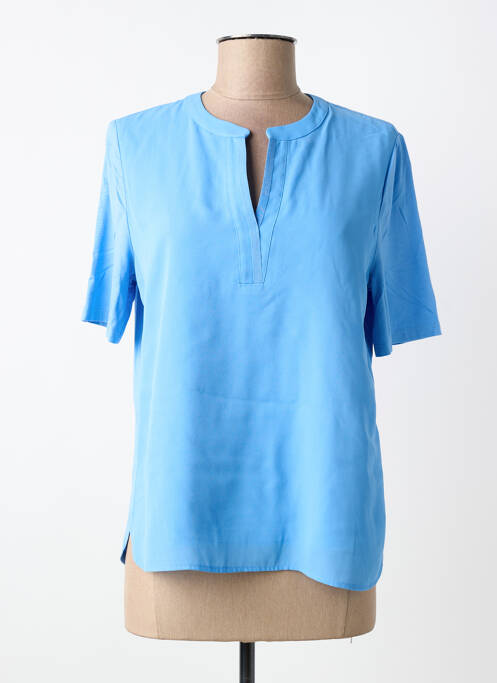 Top mâneci scurte mâneci scurte albastru FRANK WALDER femme