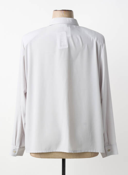 Cămașă țesătură crep mâneci lungi gri SOMMERMANN femme