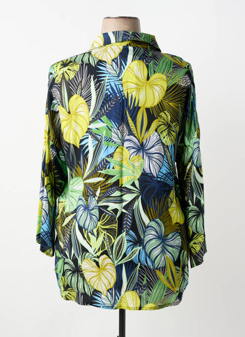 Cămașă croială cambrată mâneci lungi albastru SAINT CHARLES femme