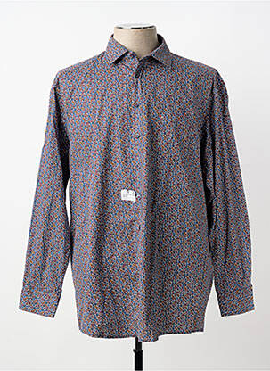 Cămașă cu mâneci lungi croială cambrată albastru JUPITER homme