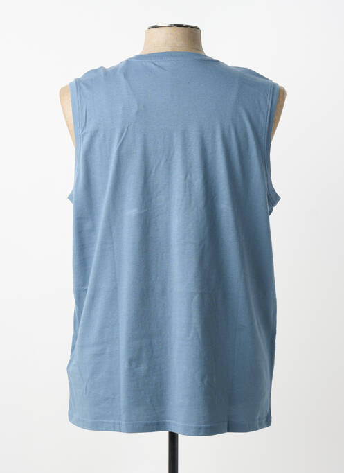 Maiou croială cambrată fără mâneci albastru STREET ONE homme