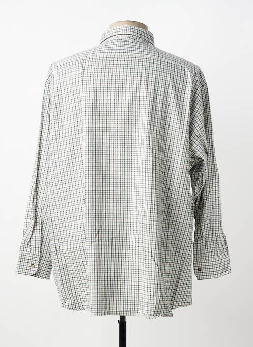 Cămașă cu mâneci lungi imprimeu carouri gri LUI homme