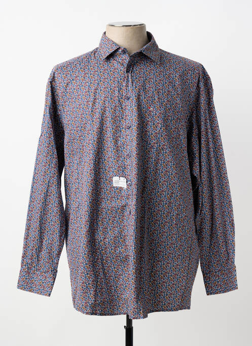 Cămașă cu mâneci lungi croială cambrată albastru JUPITER homme