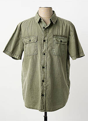 Cămașă cu mâneci scurte croială dreaptă verde STREET ONE homme