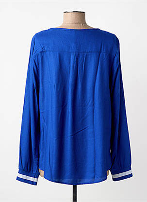 Tricou mâneci lungi mâneci lungi albastru STREET ONE femeie