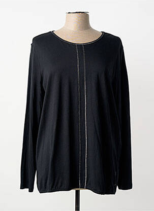 Tricou croială dreaptă mâneci lungi negru CECIL femme