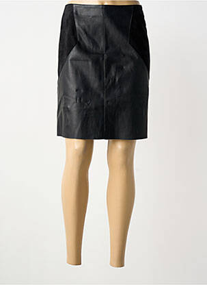 Fustă scurtă închidere cu fermoar la spate negru STREET ONE femme