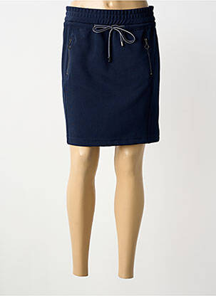 Fustă scurtă buzunare albastru STREET ONE femme