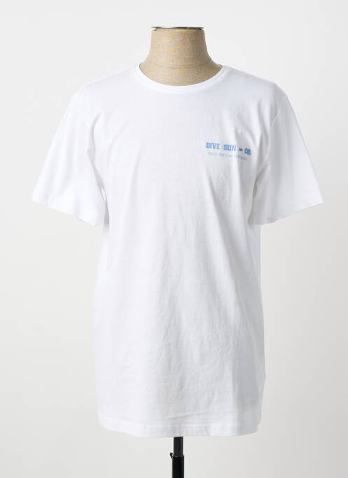 Tricou croială dreaptă mâneci scurte alb STREET ONE homme