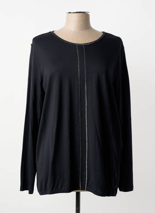 Tricou croială dreaptă mâneci lungi negru CECIL femme