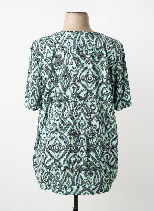 Tricou imprimeu fantezie mâneci scurte verde CECIL femme