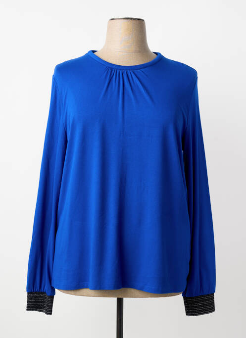 Tricou croială dreaptă mâneci lungi albastru STREET ONE femme