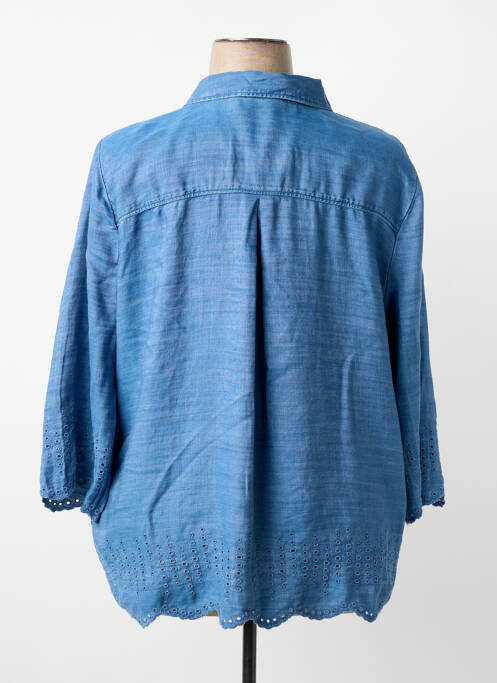 Cămașă croială dreaptă mâneci 3/4 albastru CECIL femme