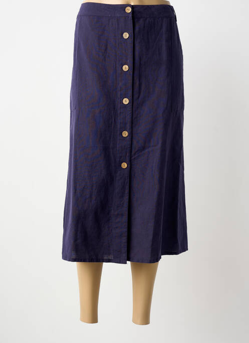 Fustă lungă croială dreaptă violet CHRISTINE LAURE femme