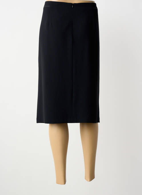 Fustă midi croială dreaptă negru CHRISTINE LAURE femme