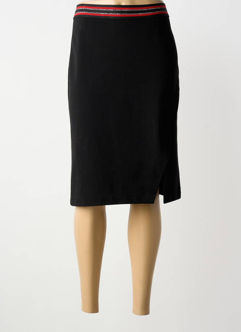 Fustă midi croială dreaptă negru STREET ONE femme