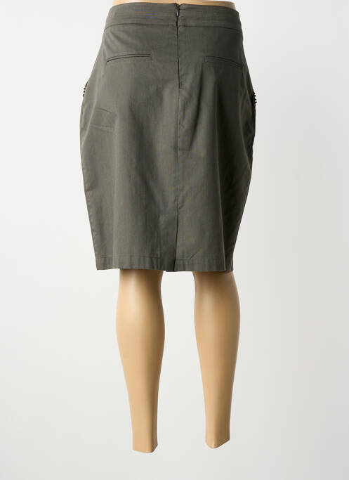 Fustă midi mărime normală verde GRIFFON femme