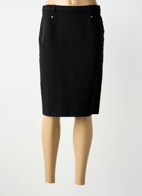 Fustă midi mărime normală negru CHRISTINE LAURE femme
