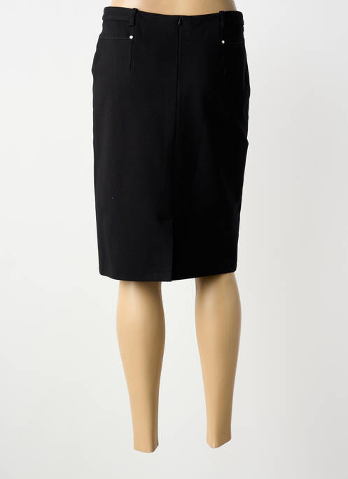 Fustă midi mărime normală negru CHRISTINE LAURE femme