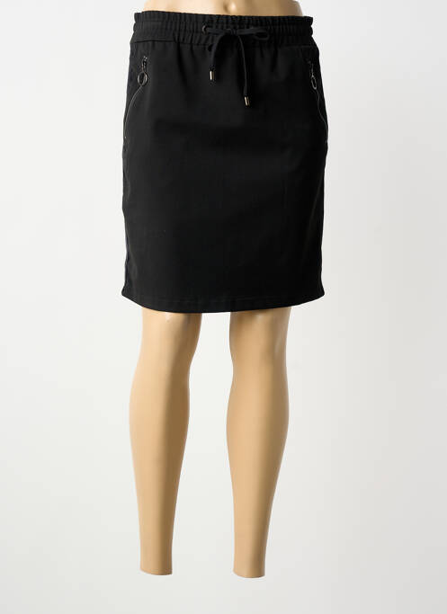 Fustă scurtă croială dreaptă negru CECIL femme