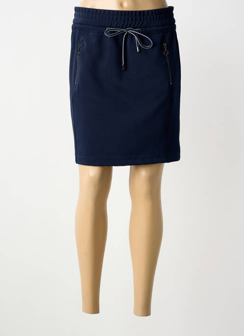 Fustă scurtă buzunare albastru STREET ONE femme