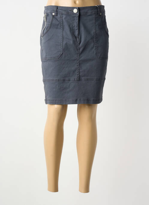 Fustă scurtă buzunare gri CECIL femme