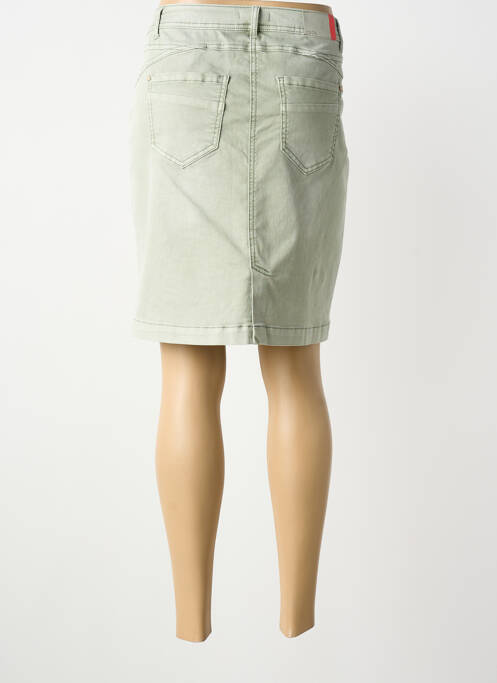 Fustă scurtă buzunare verde CECIL femme