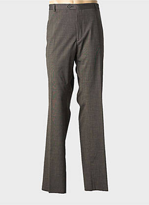 Pantalon drept elasticitate mărime normală maro NINO LORETTI homme