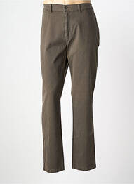 Pantalon chino elasticitate mărime normală verde LCDN homme