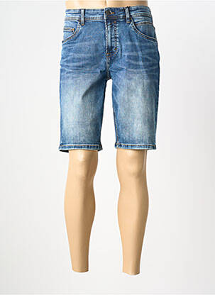 Bermudă țesătură denim mărime normală albastru STREET ONE bărbat