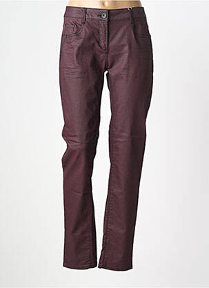 Pantalon slim elasticitate mărime normală violet CECIL femeie