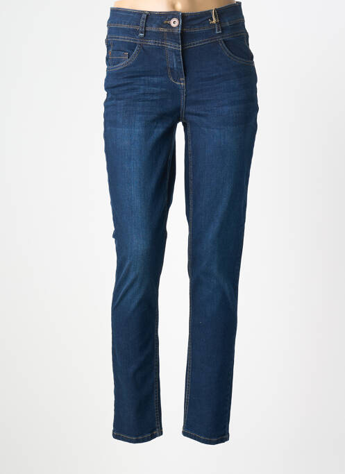 Blugi cu croială slim elasticitate mărime normală albastru CECIL femme