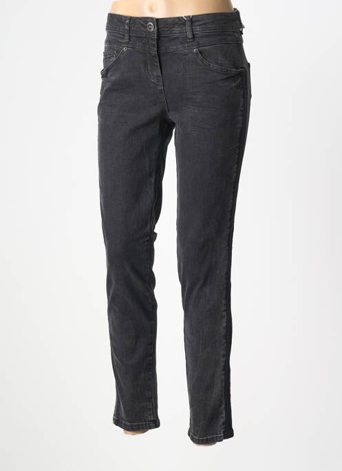 Blugi cu croială slim elasticitate mărime normală gri CECIL femme