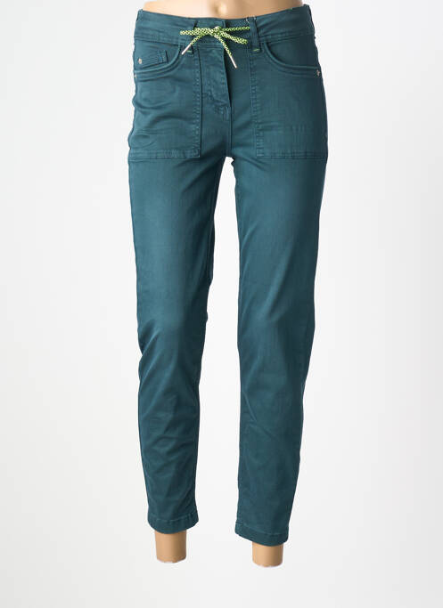 Pantalon 7/8 elasticitate mărime normală verde CECIL femme