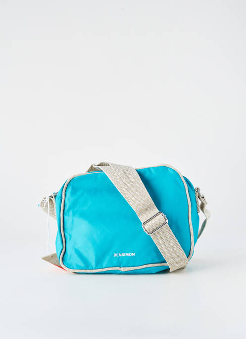 Geantă închidere cu fermoar albastru BENSIMON unisexe