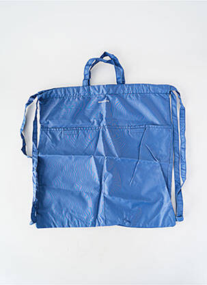 Rucsac efect material satinat albastru deschis BENSIMON femme