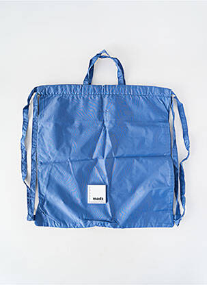 Rucsac efect material satinat albastru deschis BENSIMON femeie