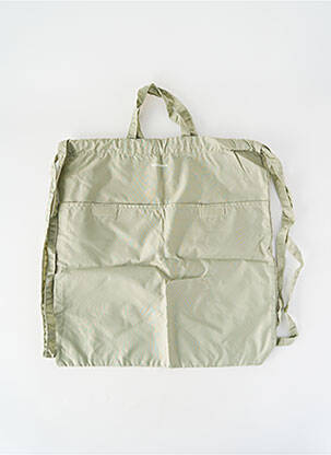 Rucsac efect material satinat verde BENSIMON femme