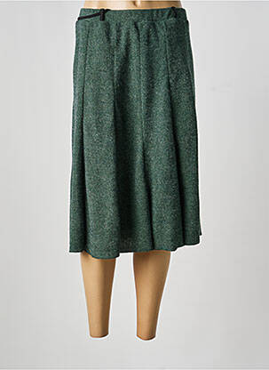 Fustă midi croială dreaptă verde NIKI MODE femme