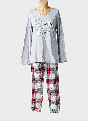 Pijama bază pantalon gri REBELLE BY PASTUNETTE femme