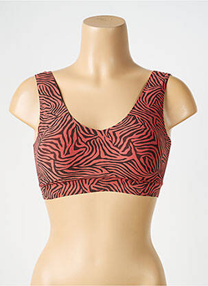 Sutien fără armatură sutiene portocaliu CHANTELLE femme