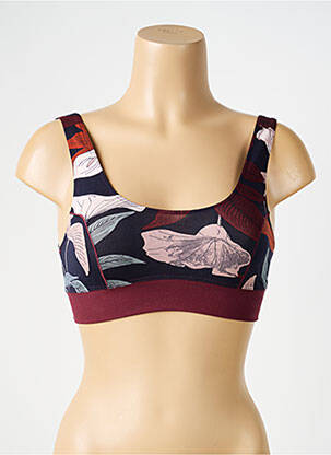 Sutien fără armatură sutiene violet CALIDA femme