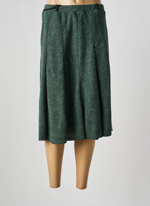 Fustă midi croială dreaptă verde NIKI MODE femme