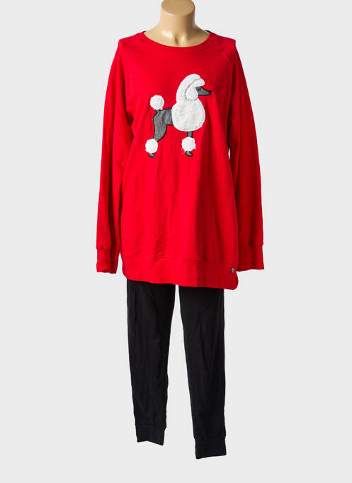 Pijama bază pantalon roșu REBELLE femme