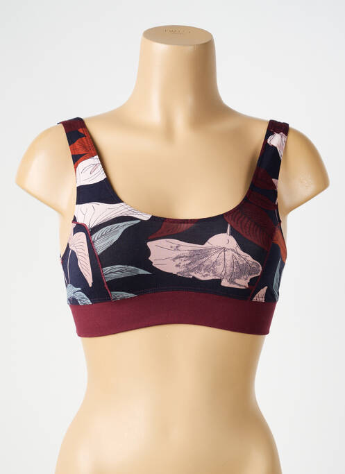 Sutien fără armatură sutiene violet CALIDA femme