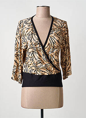 Top elasticitate bej ANTIGEL femeie
